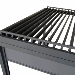 Heavy-Duty Aluminium Pergola With Louvred Roof - 3x3m 23 Heavy-Duty Aluminium Pergola With Louvred Roof - 3x3m -Swim Spa Store 17