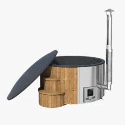 Outdoor Elite - 4 To 6 Person Wood Fired Hot Tub -Swim Spa Store 41