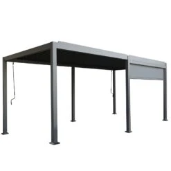 Heavy-Duty Aluminium Pergola With Louvred Roof - 6x3m 20 Heavy-Duty Aluminium Pergola With Louvred Roof - 6x3m -Swim Spa Store 4 9605a3d9 8b78 4f15 bd5b 53ab040600bf