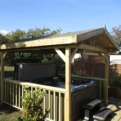 Jacuzzi® J235™ - 5-6 Person Hot Tub With Gazebo Package 11 Jacuzzi® J235™ - 5-6 Person Hot Tub With Gazebo Package -Swim Spa Store 5