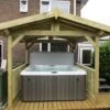 Jacuzzi® J235™ - 5-6 Person Hot Tub With Gazebo Package -Swim Spa Store 6