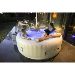 Lay-z Spa Lay-Z-Spa® AirJet Paris - 6 Person Inflatable Hot Tub -Swim Spa Store 60013 SPA 9 Supersize