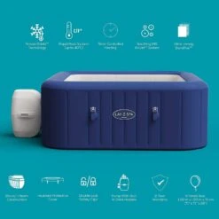 Lay-z Spa Lay-Z-Spa® AirJet Hawaii - 6 Person Inflatable Hot Tub -Swim Spa Store 60021 SPA 3 Supersize