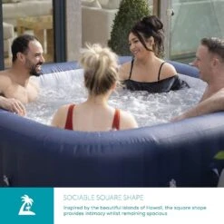 Lay-z Spa Lay-Z-Spa® AirJet Hawaii - 6 Person Inflatable Hot Tub -Swim Spa Store 60021 SPA 5 Supersize