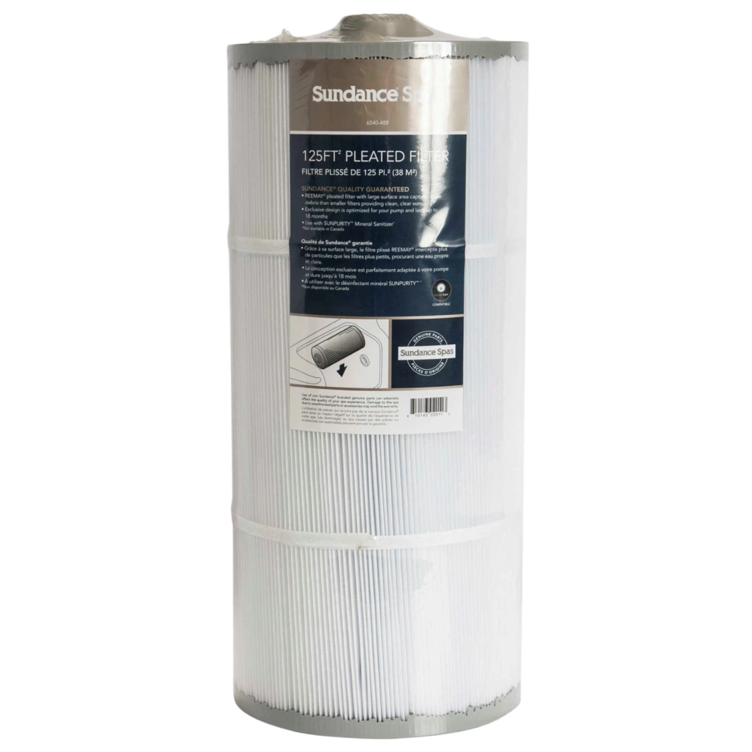 Sundance® Spas 780/880/980/Select Series 125sq Ft Hot Tub Filter - 6540-488S 1 Sundance® Spas 780/880/980/Select Series 125sq Ft Hot Tub Filter - 6540-488S