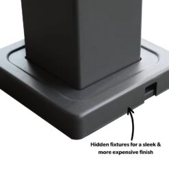 Heavy-Duty Aluminium Pergola With Louvred Roof - 3x3m 21 Heavy-Duty Aluminium Pergola With Louvred Roof - 3x3m -Swim Spa Store 9 8af828df e4f4 4a16 abdc 39acbd868a1c