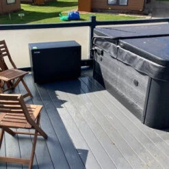 Aquark® Mr Silence 9kW Air Source Heat Pump For Hot Tub/Swim Spa/Pool -Swim Spa Store ASHPMrSilence9kw WillowPastures 6 Square