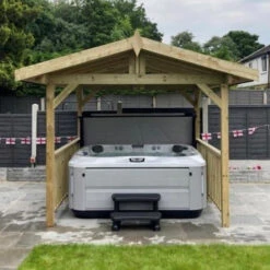 Apex Wooden Hot Tub Gazebo With Roof -Swim Spa Store ApexGazebo 9 9c8600e8 00e4 4999 9dd4 98c544e33777