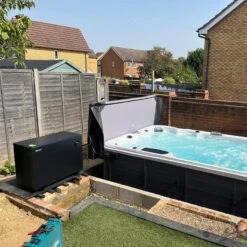 Aquark® Mr Silence 9kW Air Source Heat Pump For Hot Tub/Swim Spa/Pool -Swim Spa Store AquarkASHP3Square