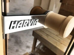 Outdoor Terrace 160 - 2 To 4 Person Barrel Sauna -Swim Spa Store BarrelHarviaDoor