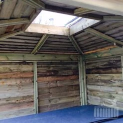 Brentano Wooden Hot Tub Gazebo With Tinted Dome Roof -Swim Spa Store Brentano New4 wm