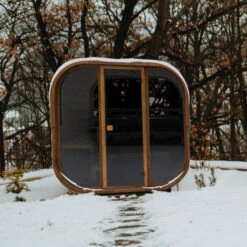 Hekla Cube 250 - 6 Person Outdoor Sauna -Swim Spa Store CubeSauna 2 f5faa63d eefe 4837 a618 dc2213dd3045