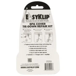 EasyKlip® Tie-Down Repair Kit For Hot Tub Cover Straps -Swim Spa Store EasyKlip 1 copy