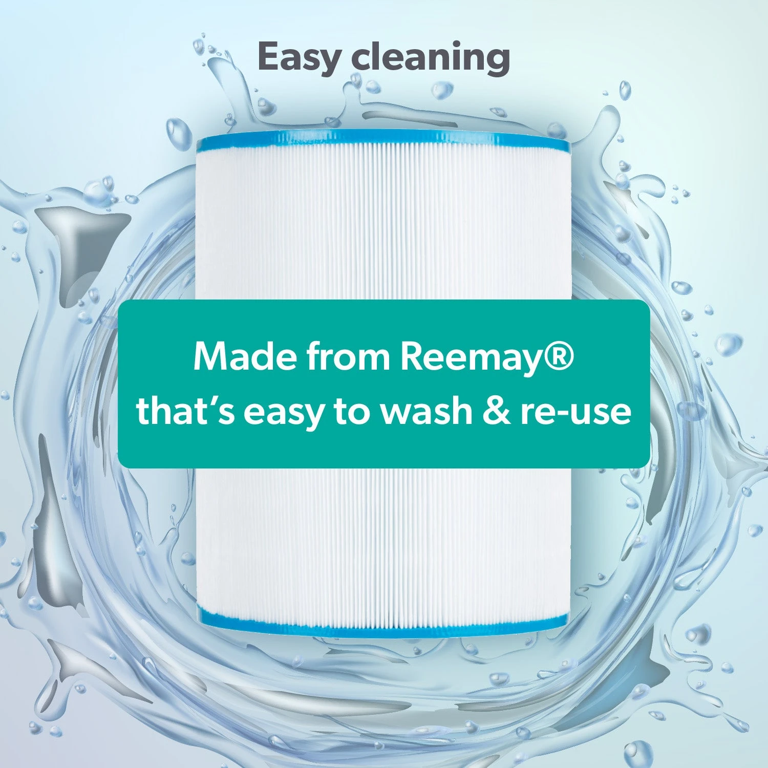 HTF0165 65sq Ft Hot Tub Filter - Hot Spring 2 HTF0165 65sq Ft Hot Tub Filter - Hot Spring - Image 2