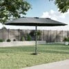 Como 2.7x4.5m Large Double Sided Grey Garden Parasol With Base And Cover 11 Como 2.7x4.5m Large Double Sided Grey Garden Parasol With Base And Cover -Swim Spa Store FTR144 1 Supersize