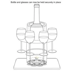 Hot Tub Party Grip 'O' Wine Cooler -Swim Spa Store Grip o cooler 3