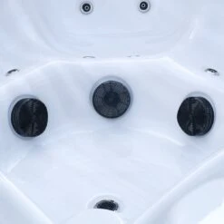 Outdoor Happy - 5 Person Hot Tub With 2 Loungers -Swim Spa Store Happy2021 11