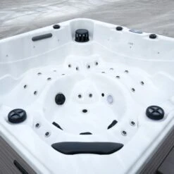 Outdoor Happy - 5 Person Hot Tub With 2 Loungers -Swim Spa Store Happy2021 2