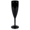 Hot Tub Safe Black Champagne Glass -Swim Spa Store Hottubsafeglassware Black 1