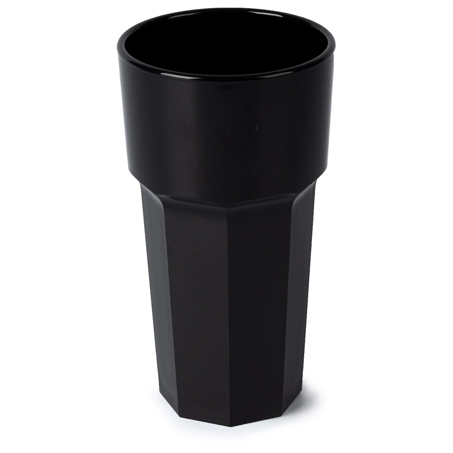 Hot Tub Safe Large Black Tumbler Glass 2 Hot Tub Safe Large Black Tumbler Glass - Image 2