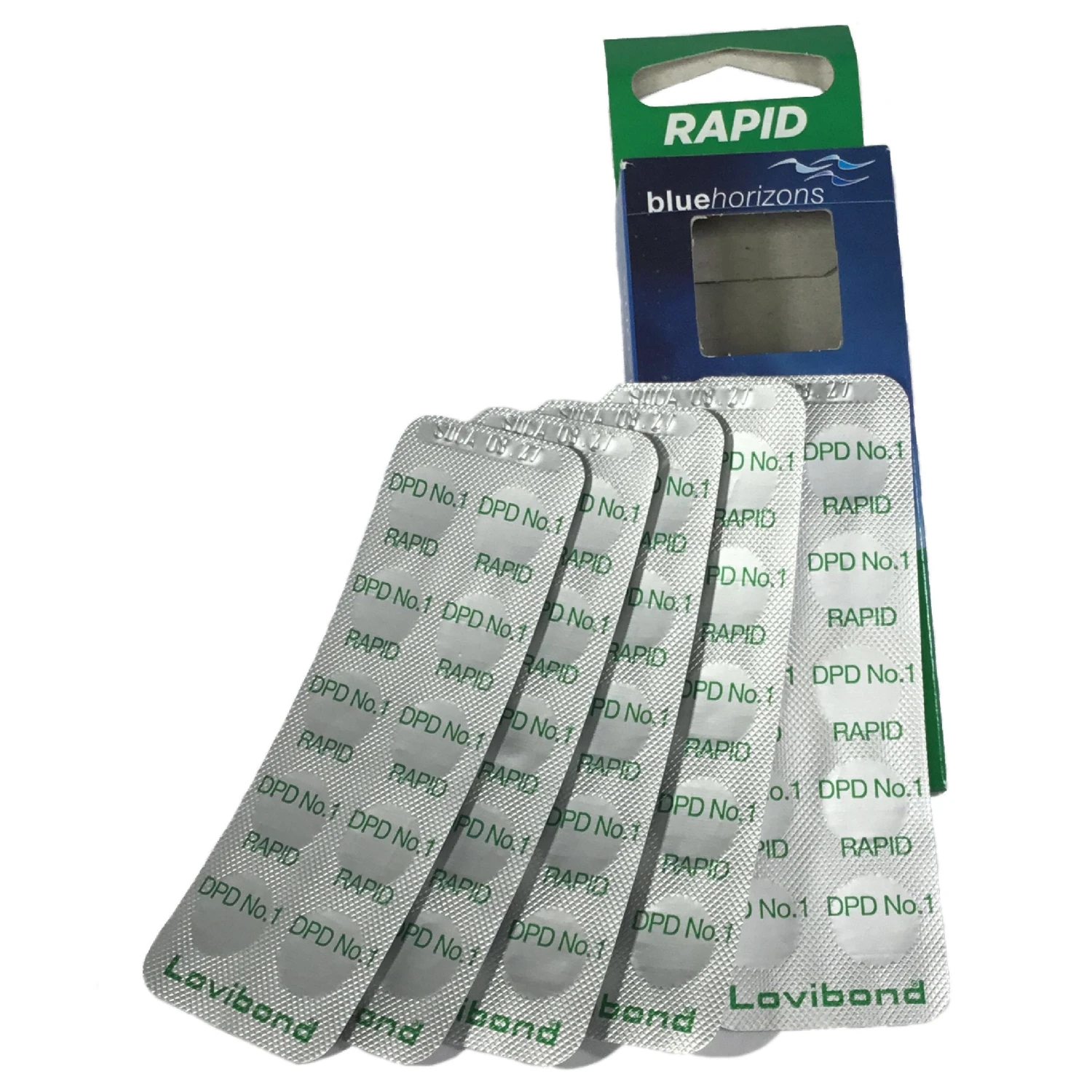 Blue Horizons Lovibond DPD No.1 Rapid Chlorine/Bromine Water Test Tablets - Pack Of 50 4 Blue Horizons Lovibond DPD No.1 Rapid Chlorine/Bromine Water Test Tablets - Pack Of 50 - Image 4