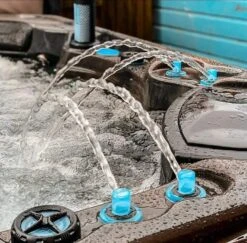 Outdoor Infinity - 6 Person Hot Tub With 1 Lounger -Swim Spa Store InfinityHotTub 11