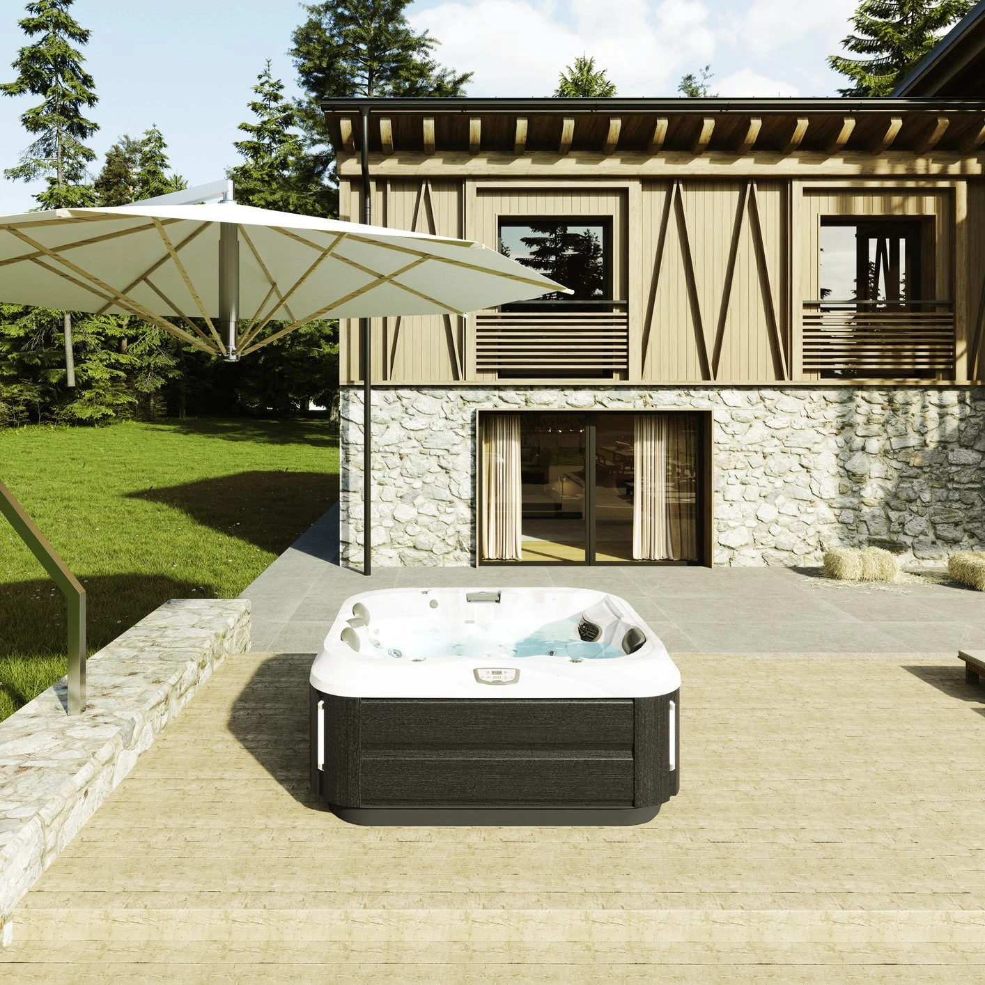 Jacuzzi® J315IP™ - 3 Person Hot Tub With 1 Lounger 10 Jacuzzi® J315IP™ - 3 Person Hot Tub With 1 Lounger - Image 10
