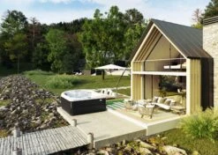 Jacuzzi® J485IP™ - 7 Person Hot Tub 34 Jacuzzi® J485IP™ - 7 Person Hot Tub -Swim Spa Store JHT J485 Lifestyle SmokedEbony V3 2000x1429 97e5a9dd a203 48c6 ac2f a107379a13e6