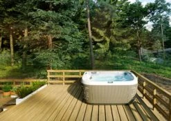 Jacuzzi® J575IP™ - 5-6 Person Hot Tub With 1 Lounger -Swim Spa Store JHT J575 Lifestyle Silverwood 3000x2121 2588f4ab c02a 4e2b 9a7f 23d36c4d2f2e