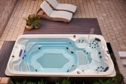 Jacuzzi® PowerActive™ J-16™ - 16ft Swim Spa -Swim Spa Store JSS PowerActive J16 OH Lifestyle 3000x2002 3d5ed561 b550 4643 b29b 390d0a07951a