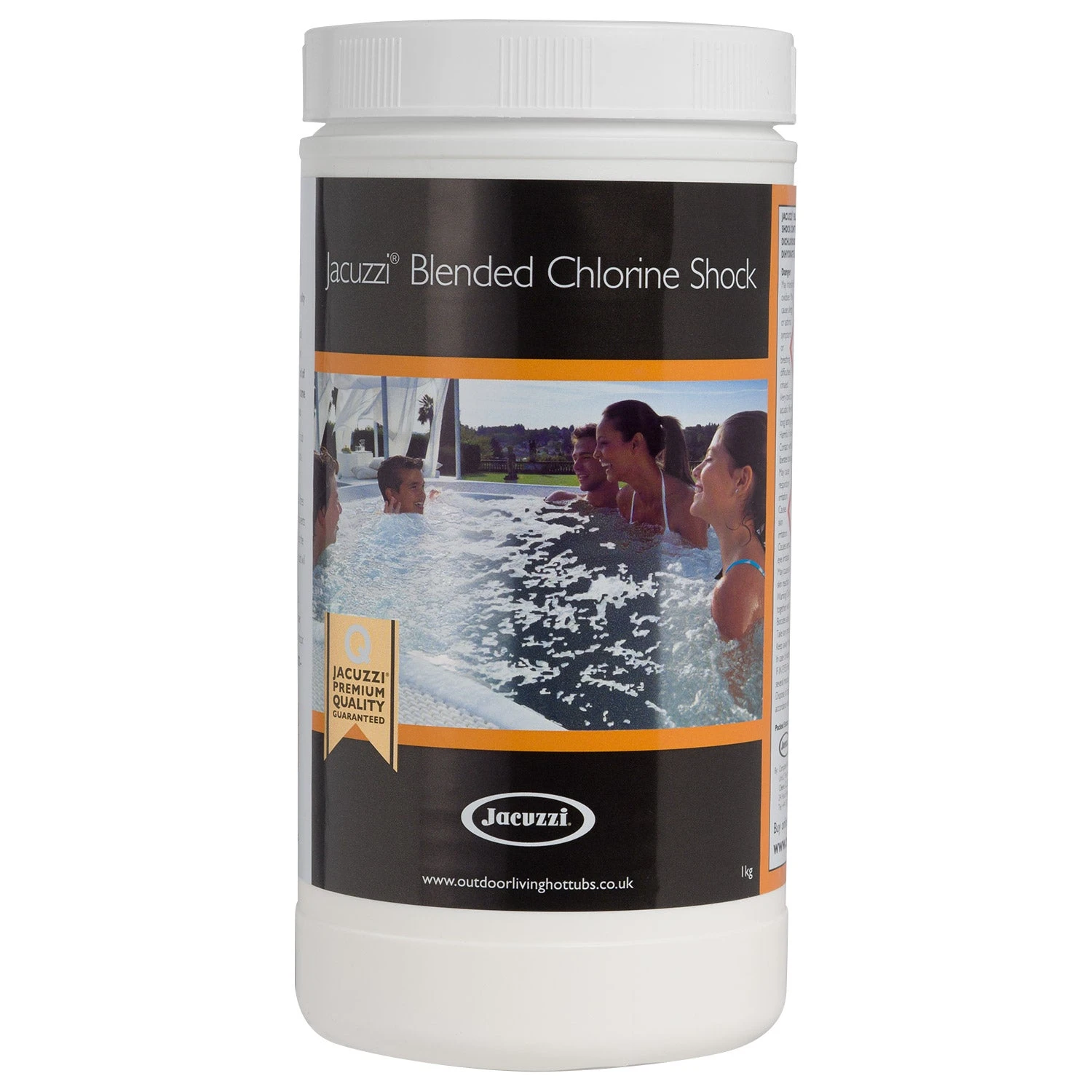 Jacuzzi® Hot Tub Chlorine Shock Blend - 1kg 1 Jacuzzi® Hot Tub Chlorine Shock Blend - 1kg