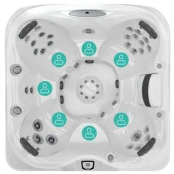 Jacuzzi® J445IP™ - 7 Person Hot Tub -Swim Spa Store Jacuzzi J445IP 6 7 seats