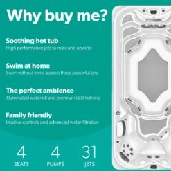 Swim Spa Store -Swim Spa Store Jacuzzi PowerPro J 16 Swim Spawmb