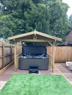 Jacuzzi® J235™ / J235IP™ - 6 Person Hot Tub With 1 Lounger -Swim Spa Store JacuzziJ235