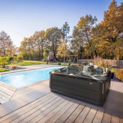 Jacuzzi® J475IP™ - 6 Person Hot Tub With 1 Lounger -Swim Spa Store JacuzziJ475HotTubSquare 1