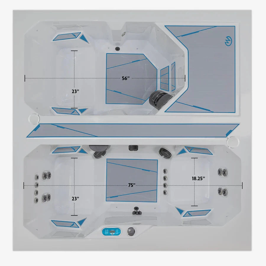 Master Spas® Michael Phelps Chilly GOAT™ Valaris - Dual Ice Bath And Hot Tub 13 Master Spas® Michael Phelps Chilly GOAT™ Valaris - Dual Ice Bath And Hot Tub - Image 13