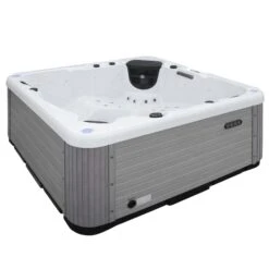 Outdoor Mist - 5 Person Hot Tub With 2 Loungers -Swim Spa Store Mist Side new