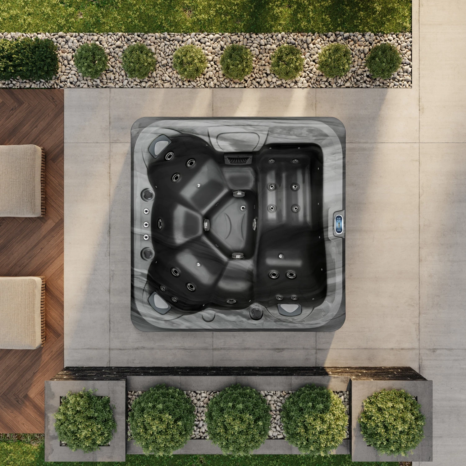 Outdoor Living Lagoon Hot Tub 1 Outdoor Living Lagoon Hot Tub