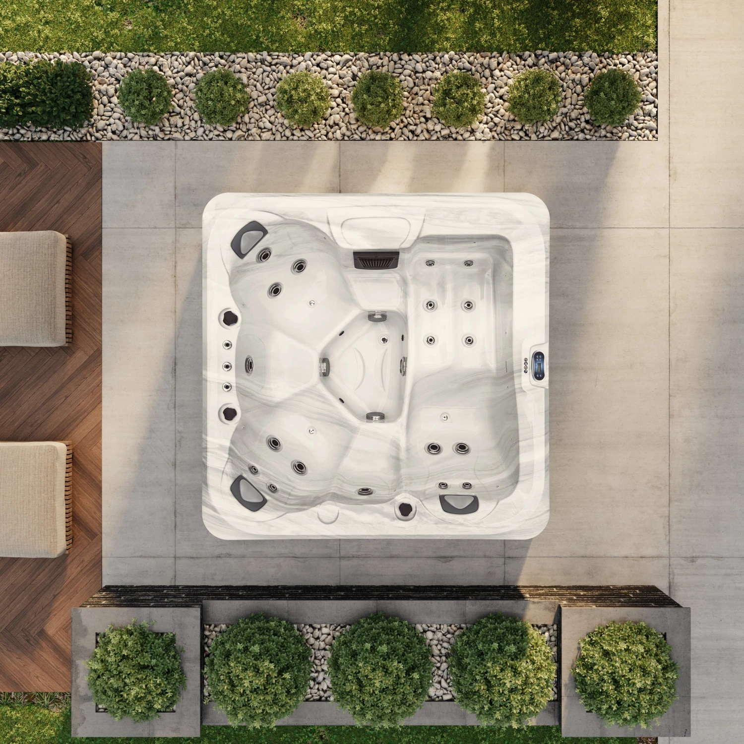 Outdoor Living Lagoon Hot Tub 2 Outdoor Living Lagoon Hot Tub - Image 2