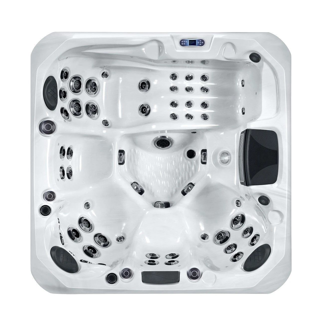 Outdoor Monaco - 5 Person Hot Tub With 1 Lounger 1 Outdoor Monaco - 5 Person Hot Tub With 1 Lounger