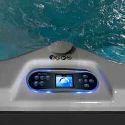 Outdoor Living Mini Pool Swim Spa -Swim Spa Store OLA550 3P waterscape photos 6