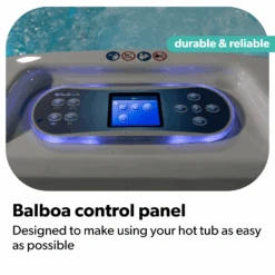Outdoor Living Haven Hot Tub -Swim Spa Store OLDMSL control panel