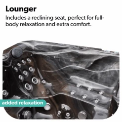 Outdoor Living Haven Hot Tub -Swim Spa Store OLDMSL lounger