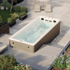 Outdoor Living Mini Pool Swim Spa