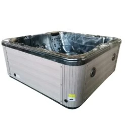 Outdoor Happy - 5 Person Hot Tub With 2 Loungers -Swim Spa Store OutdoorHappy 2