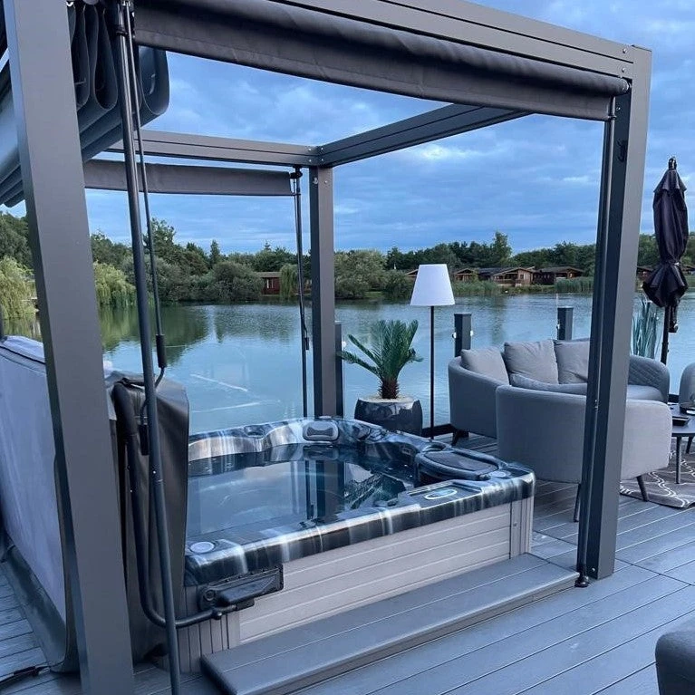 Outdoor Haze - 6 Person Hot Tub With 1 Lounger 5 Outdoor Haze - 6 Person Hot Tub With 1 Lounger - Image 5