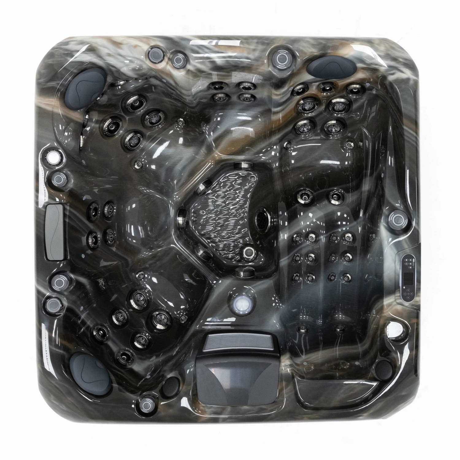 Outdoor Monaco - 5 Person Hot Tub With 1 Lounger 3 Outdoor Monaco - 5 Person Hot Tub With 1 Lounger - Image 3