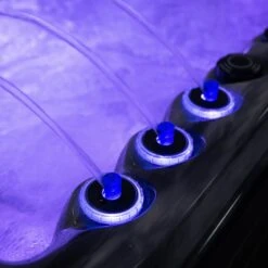 Outdoor Refresh - 6 Person Hot Tub With 1 Lounger -Swim Spa Store OutdoorRefreshSquare 11