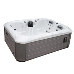 Outdoor Tahiti - 3 Person Hot Tub With 1 Lounger -Swim Spa Store OutdoorTahiti