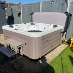 Outdoor Trident Lite - 5 Person Hot Tub With 2 Loungers -Swim Spa Store OutdoorTridentLite PearceSquare